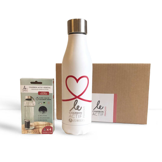 Hydratation zéro plastique – Gourde isotherme & filtres charbon actif | Verdalya