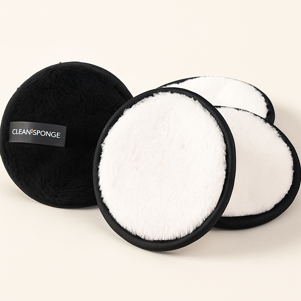 Lingettes Démaquillantes Réutilisables – Lot de 4 | Douceur & Écologie