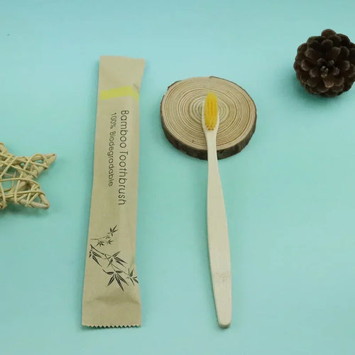 Brosses à dents en bambou – Pack familial