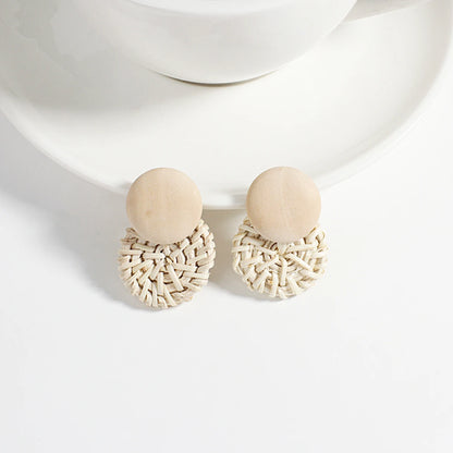 Boucles d'Oreilles Bohèmes Naturelles – Fait Main & Éco-Responsables