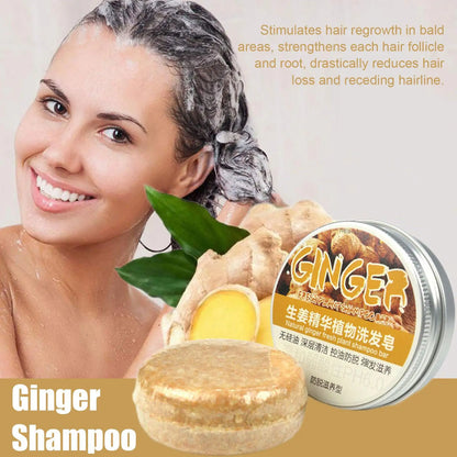 Ginger Polygonum Soap Shampoo Soap Cold Processed Soap Hair Shampoo