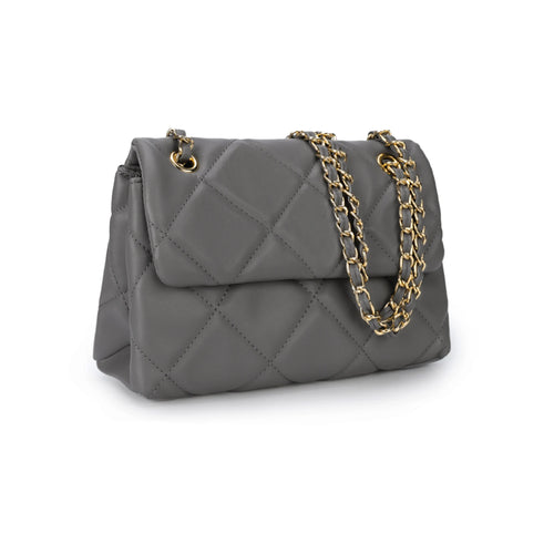 Sac à Bandoulière Vegan Élégant – Matelassé, Pratique & Écoresponsable