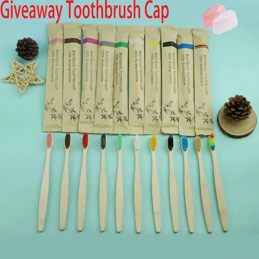 Brosses à dents en bambou – Pack familial