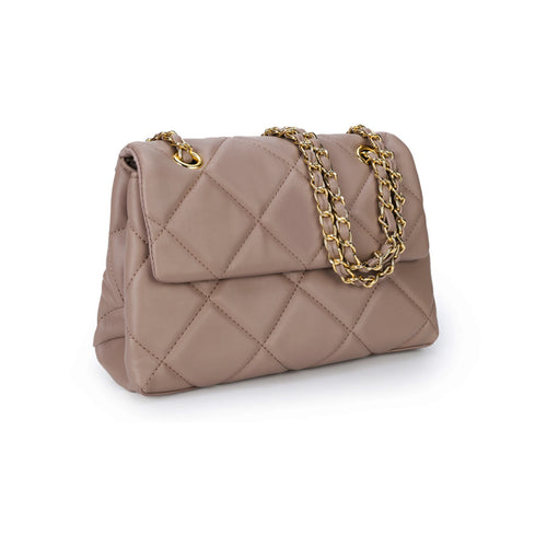 Sac à Bandoulière Vegan Élégant – Matelassé, Pratique & Écoresponsable