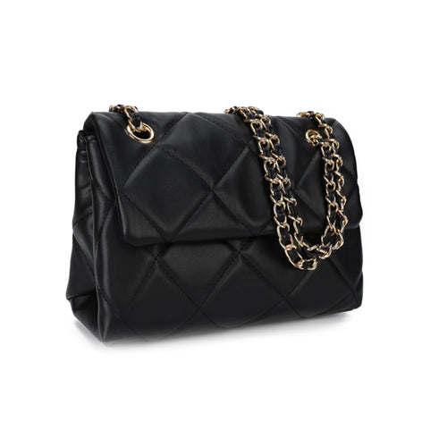 Sac à Bandoulière Vegan Élégant – Matelassé, Pratique & Écoresponsable