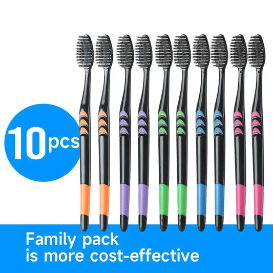 Brosses à dents en bambou – Pack familial