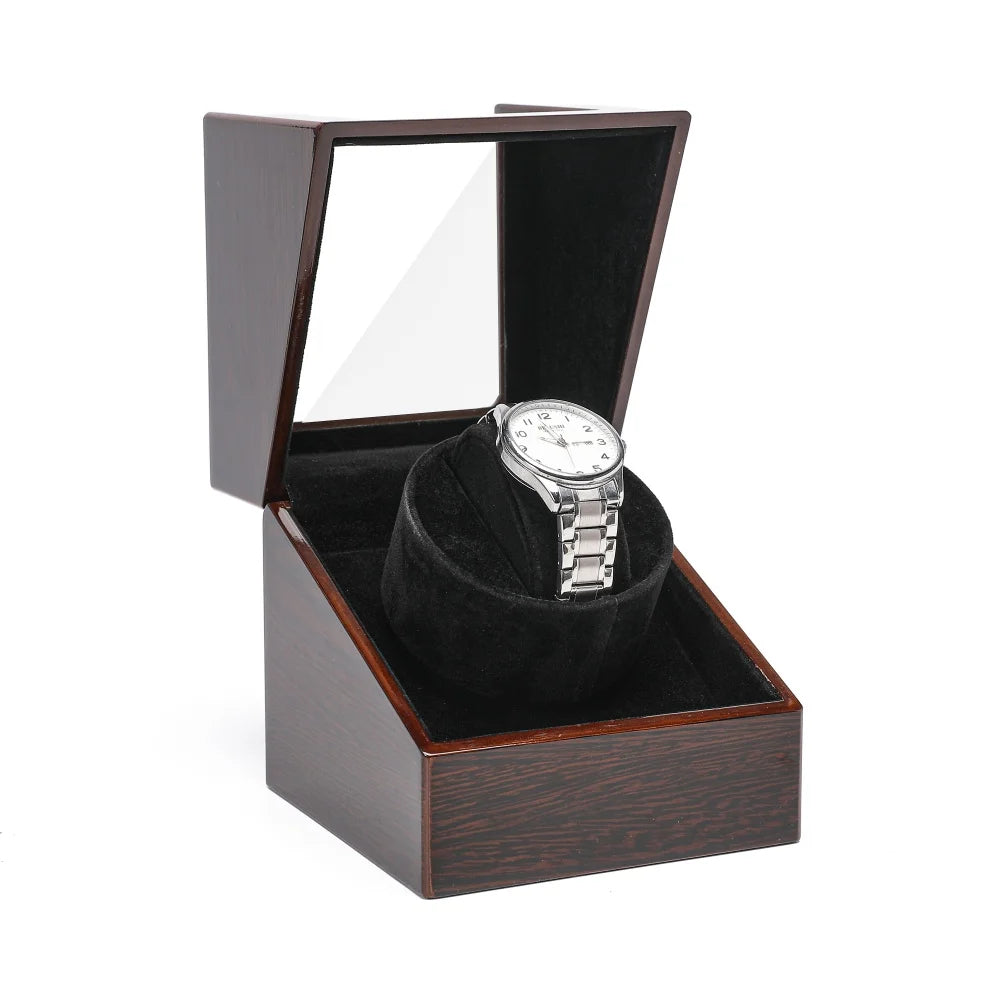 Remontoir compact – Coffret en bois pour montre automatique | Verdalya